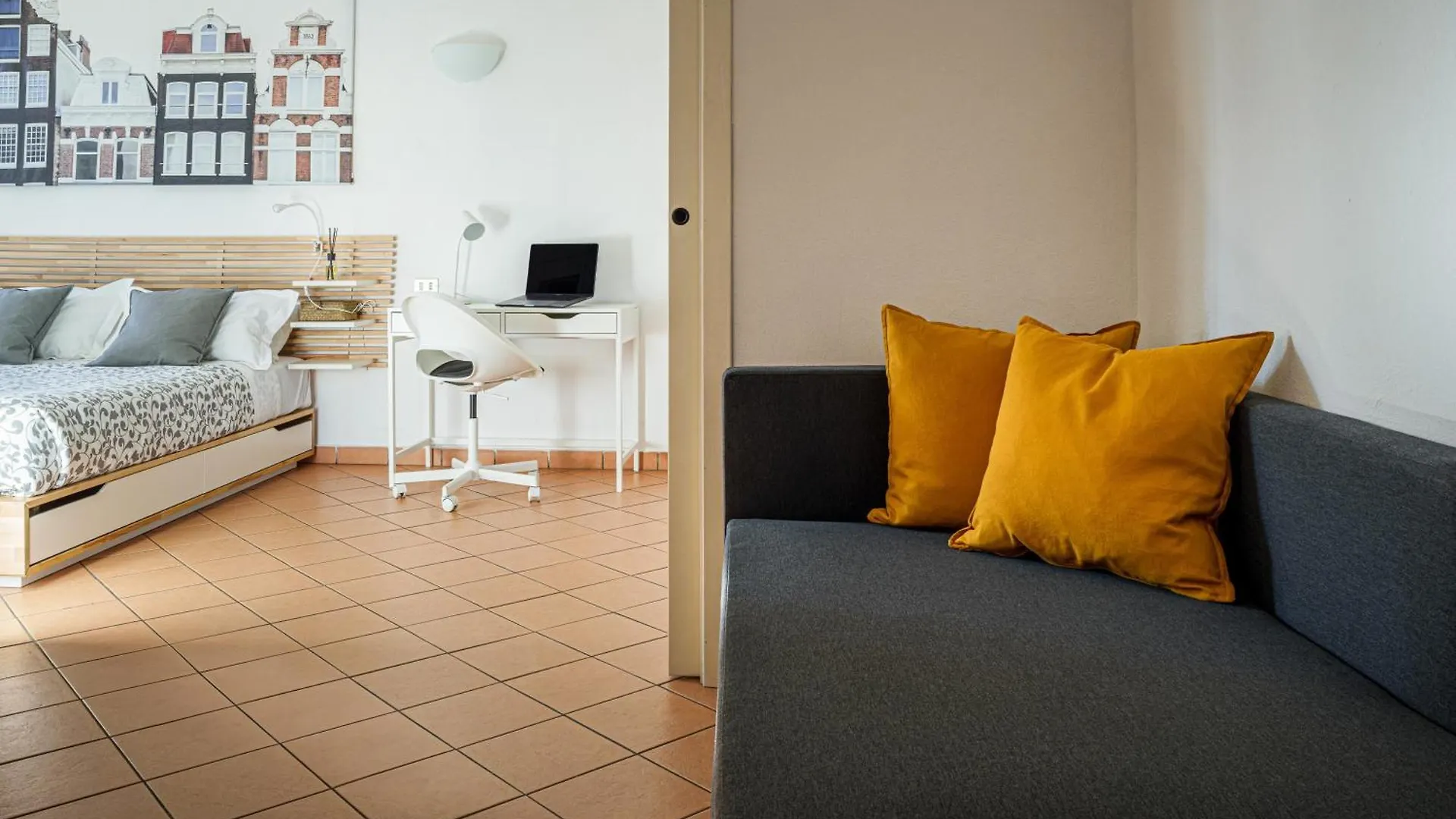 Daire Accomodo Mim21 Monolocale Porta Venezia Milano İtalya